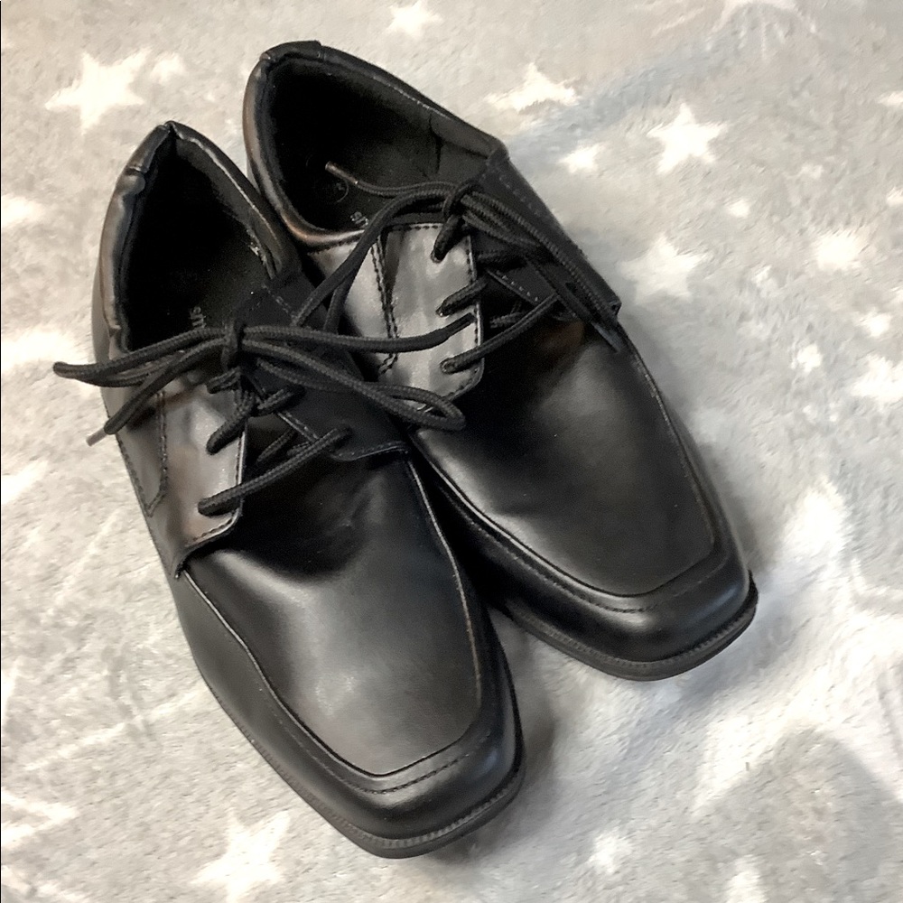 Black fancy shoes